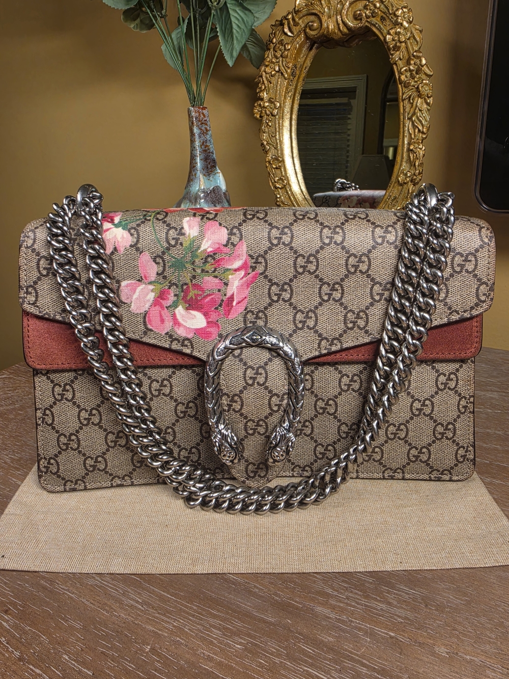 Gucci Supreme Dionysus GG Blooms Floral Crossbody w/ COA (Retail $2350) - Picture 3 of 16